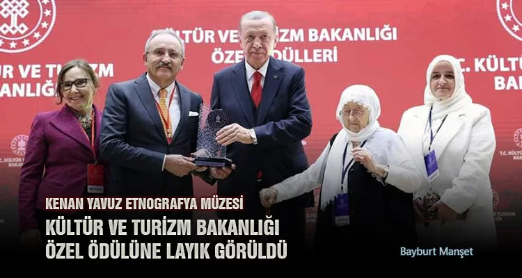 Kenan Yavuz Etnografya Müzesi 2022 Kültür ve Turizm Bakanlığı Özel Ödülüne layık görüldü