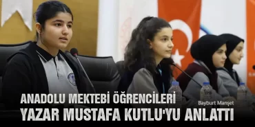 Anadolu Mektebi Öğrencileri Yazar Mustafa Kutlu'yu Anlattı