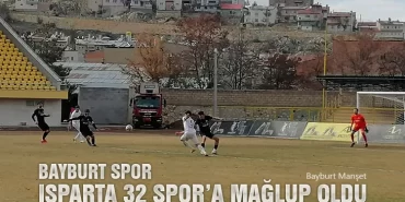 Bayburt Spor Isparta 32 Spor’a Mağlup Oldu