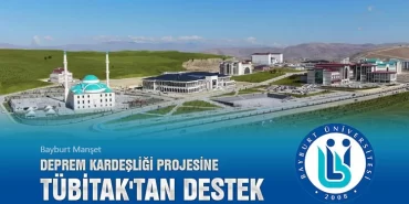 Deprem Kardeşliği Projesine TÜBİTAK'tan Destek