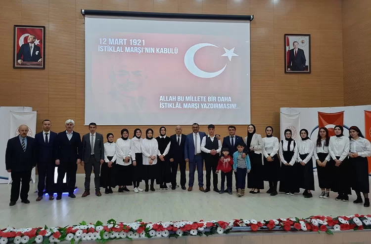 İstiklal Marşı'nın Kabulünün 102. Yıldönümü Bayburt’ta Kutlandı