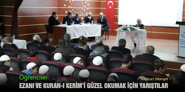 Öğrenciler, Ezanı ve Kuran-ı Kerim’i Güzel Okumak İçin Yarıştılar