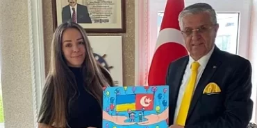 Başkan Topaloğlu’na Türkiye-Ukrayna Temalı Resim