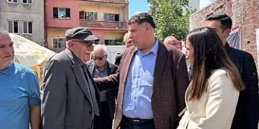 Başkan V. Erkan Özkan Depremzede Vatandaşları Yalnız Bırakmadı