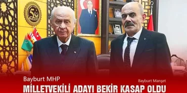 Bayburt MHP Milletvekili Adayı Bekir Kasap Oldu
