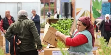 Bodrum Belediyesi, 350 Bin Fideyi Üreticiyle Buluşturdu