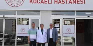 Defne'deki Kocaeli Hastanesi'ne bayram ziyareti