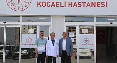 Defne'deki Kocaeli Hastanesi'ne bayram ziyareti