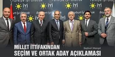 Millet İttifakından Seçim ve Ortak Aday Açıklaması