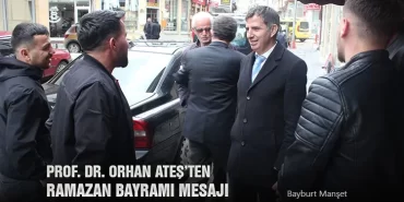 Prof. Dr. Orhan Ateş’ten Ramazan Bayramı Mesajı