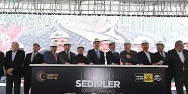 Sedirler Köprülü Kavşağı’nın Temeli Atıldı: Başkan Altay: “Cumhurbaşkanımızdan Aldığımız Güçle Şehrimize Hizmet Üretiyoruz“