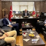 Bayburt Milletvekili Adayı Orhan Ateş, Bayburt Gazeteciler Cemiyeti'ni ziyaret etti
