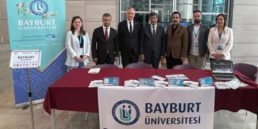 Bayburt Üniversitesi Erzincan'da tanıtım fuarına katıldı