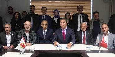 CHP Milletvekili Mustafa Sarıgül’den Bayburt Gazeteciler Cemiyeti'ne ziyaret