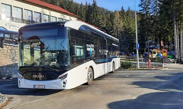 Isuzu'nun yüzde 100 elektrikli otobüsü Citivolt, Avrupa demo turu için yola çıktı