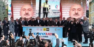 Konya Şehir İçi Ulaşımında Tarihi Gün: KONYARAY Banliyö Hattının Temeli Atıldı