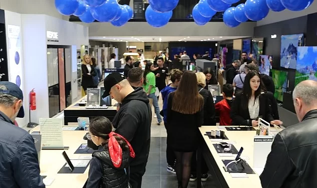 Samsung'un tüm ürün grupları ve deneyim alanı İstanbul İstinyePark'ta