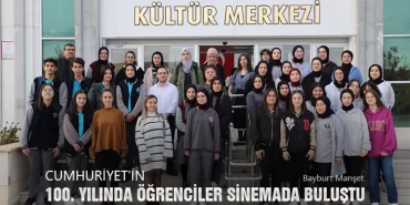 Cumhuriyet'in 100. Yılında Öğrenciler Sinemada Buluştu