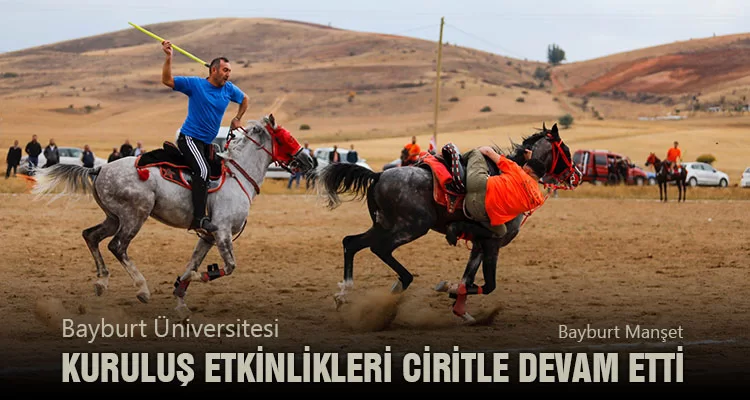 Kuruluş Etkinlikleri Ciritle Devam Etti