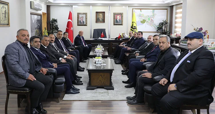 Milletvekili Osmanağaoğlu, Başkan Pekmezci’yi Ziyaret Etti