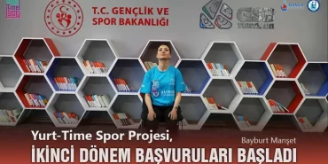Yurt-Time Spor Projesi, İkinci Dönem Başvuruları Başladı