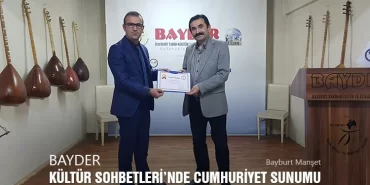 BAYDER Kültür Sohbetleri Cumhuriyet Sunumuyla Başladı