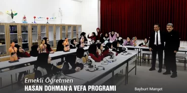 Emekli Öğretmen Hasan Dohman'a Vefa Programı Düzenlendi