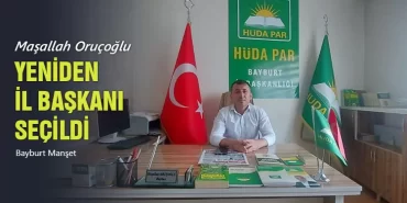 Maşallah Oruçoğlu Yeniden İl Başkanı Seçildi