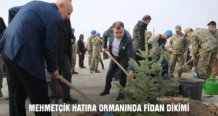 Mehmetçik Hatıra Ormanında Fidan Dikimi Gerçekleşti