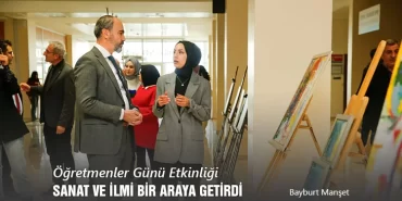 Öğretmenler Günü Etkinliği Sanat ve İlmi Bir Araya Getirdi