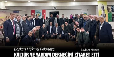 Başkan Pekmezci, Kültür ve Yardım derneğini ziyaret etti