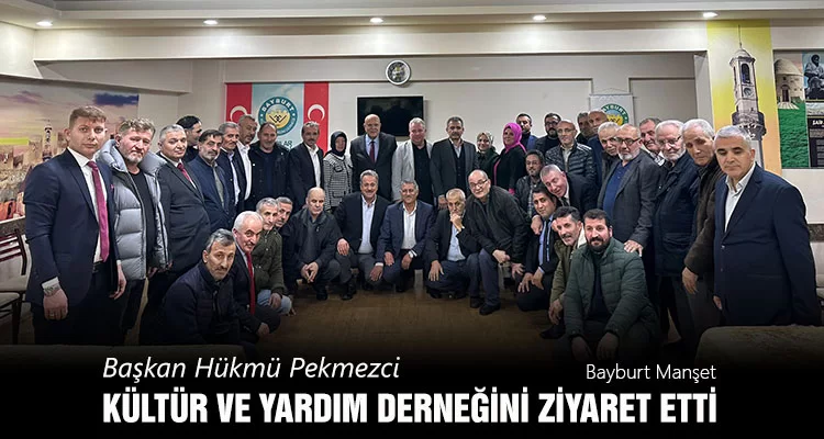 Başkan Pekmezci, Kültür ve Yardım derneğini ziyaret etti