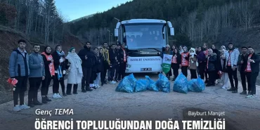 Genç TEMA Öğrenci Topluluğundan Doğa Temizliği