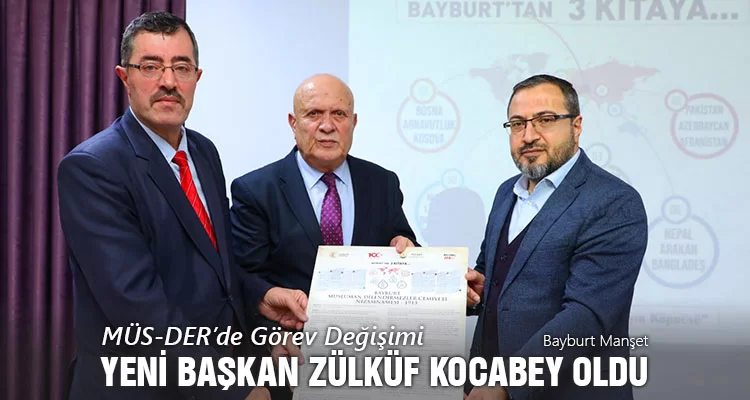 MÜS-DER’de Görev Değişimi, Yeni Başkan Zülküf Kocabey Oldu