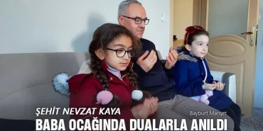 Şehit Nevzat Kaya, Baba Ocağında Dualarla Anıldı
