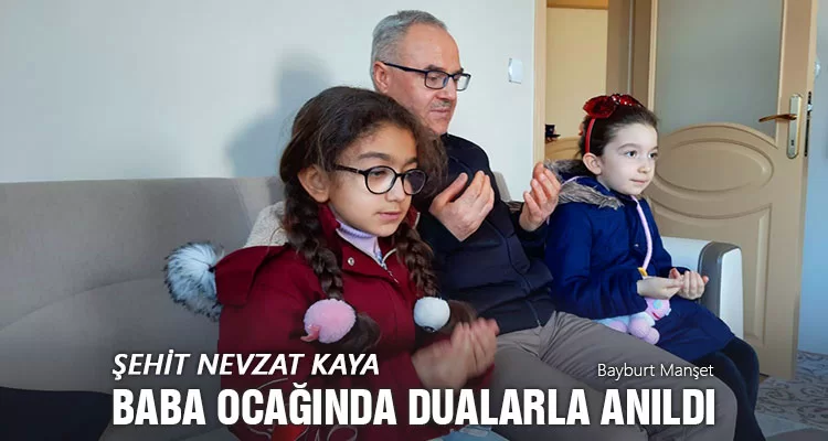 Şehit Nevzat Kaya, Baba Ocağında Dualarla Anıldı