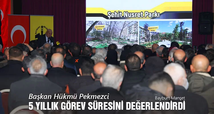 Başkan Hükmü Pekmezci 5 Yılık Görev Süresini Değerlendirdi