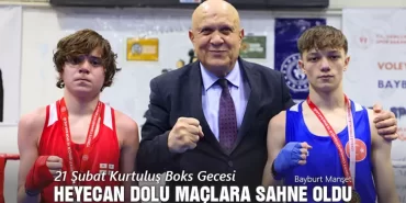 21 Şubat Kurtuluş Boks Gecesi Heyecan Dolu Maçlara Sahne Oldu
