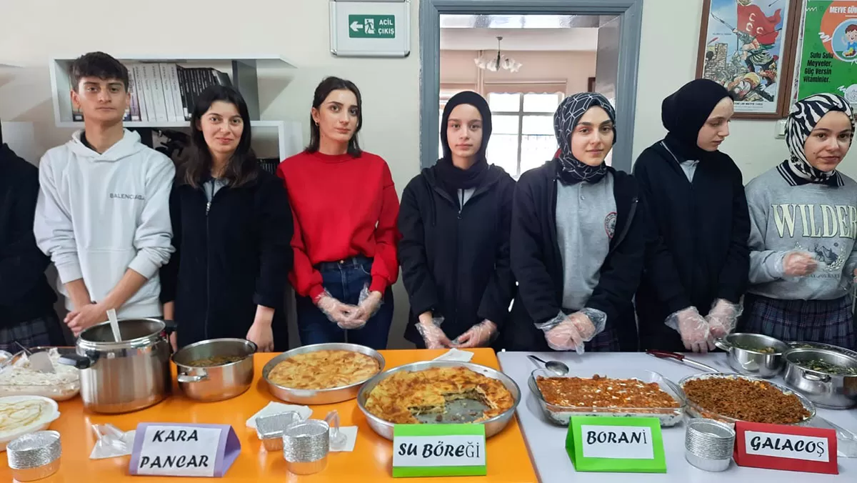 Aydıntepe Meslek Lisesi Öğrencileri Bayburt Lezzetlerini Tanıttı