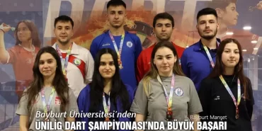 Bayburt Üniversitesi, ÜniLig Dart Şampiyonası’nda Büyük Başarı Elde Etti!