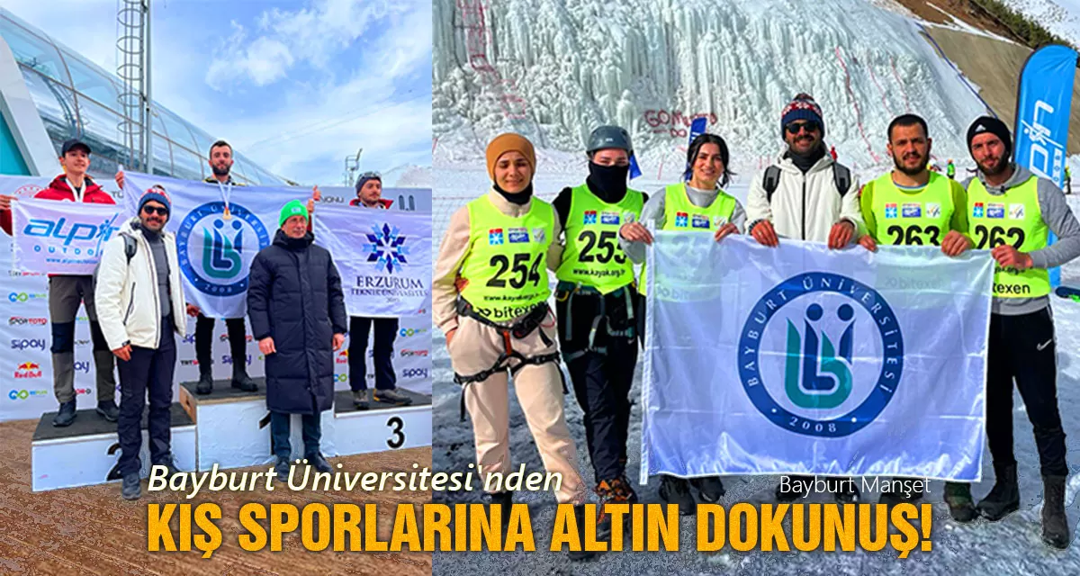 Bayburt Üniversitesi'nden Kış Sporlarına Altın Dokunuş!