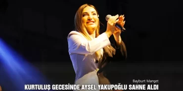 Kurtuluş Gecesinde Aysel Yakupoğlu Sahne Aldı