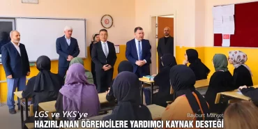 LGS ve YKS'ye Hazırlanan Öğrencilere Yardımcı Kaynak Desteği