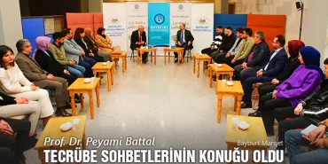 Prof. Dr. Peyami Battal, Tecrübe Sohbetlerinin Konuğu Oldu