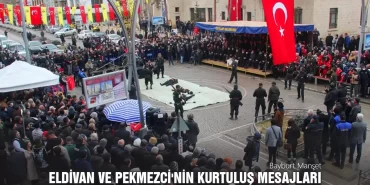Vali Mustafa Eldivan ve Başkan Hükmü Pekmezci'nin Kurtuluş Mesajları