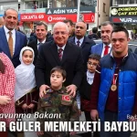 Milli Savunma Bakanı Yaşar Güler Memleketi Bayburt’ta