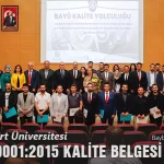 Bayburt Üniversitesi ISO 9001:2015 Kalite Belgesi Aldı