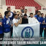 Bayburt Üniversitesi Öğrencileri Bilek Güreşinde Takım Halinde Şampiyon