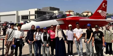 Bayburt Fen Lisesi Öğrencileri Türk Uçak Sanayii'nde Yerli ve Milli Projeleri İnceledi!