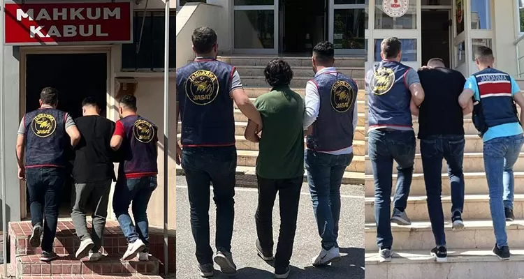 Bayburt İl Jandarma Komutanlığından Operasyon, Aranan Şahıslar ve Kablo Hırsızları Yakalandı!